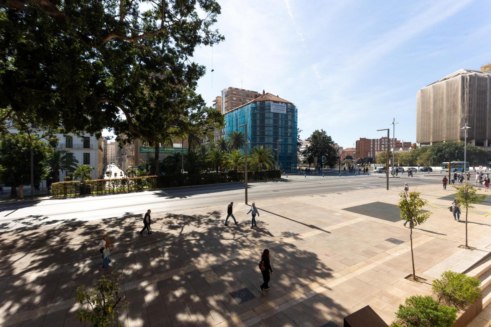 דירות מאלגה La Casa De La Alameda מראה חיצוני תמונה