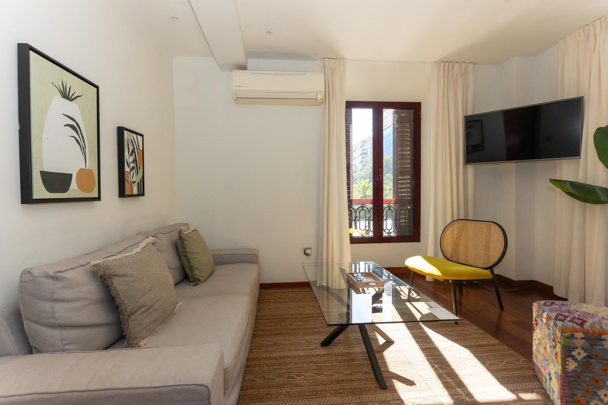 דירות מאלגה La Casa De La Alameda מראה חיצוני תמונה