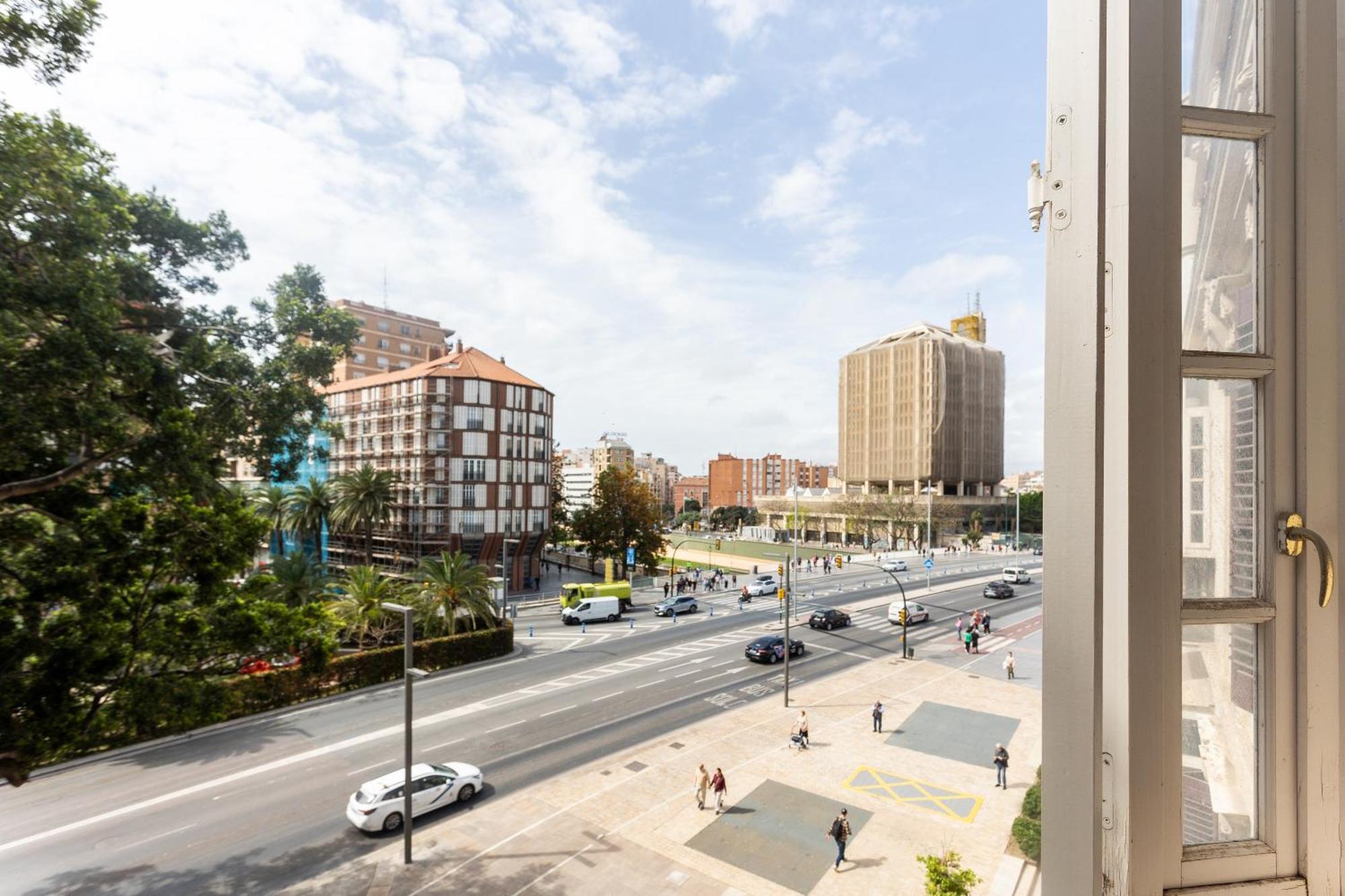דירות מאלגה La Casa De La Alameda מראה חיצוני תמונה